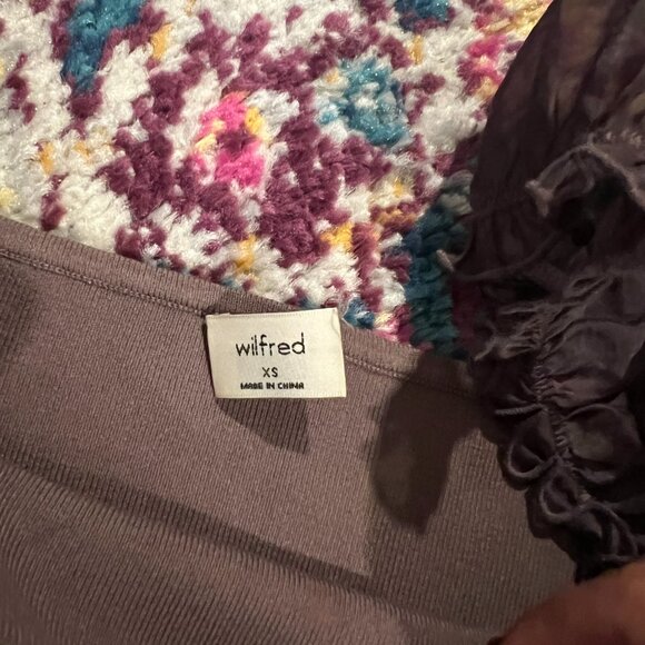 Aritzia Wilfred puff sleeve stanza top size xsmall - Picture 10 of 11